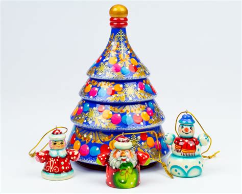 xmas nesting dolls|nesting doll christmas tree.